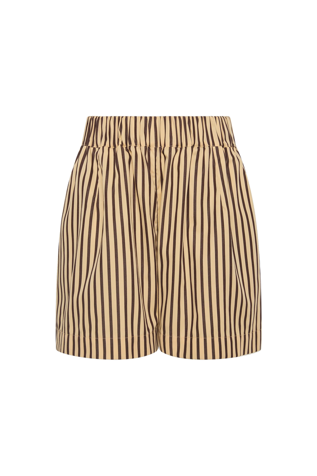 Clemente Short Carmen Stripe Sand Cedar