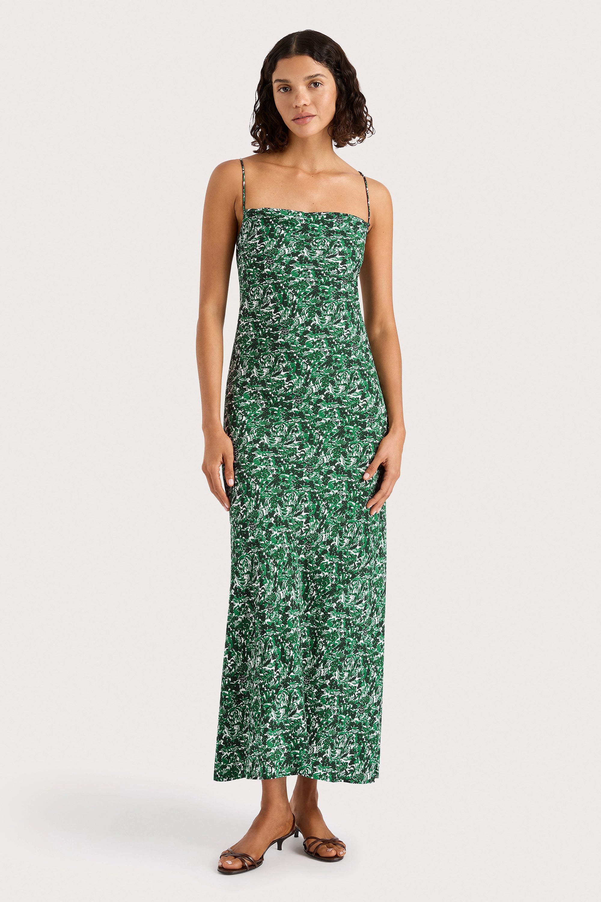 faithfull the brand lusia maxi dress Faithfull | Women's Lusia Maxi Dress Oak - Final Sale