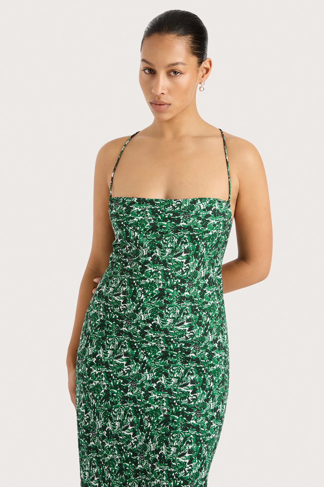 Lusia Maxi Dress Oak - Final Sale Faithfull the Brand Lusia Maxi Dress Oak - Final Sale Faithfull the Brand