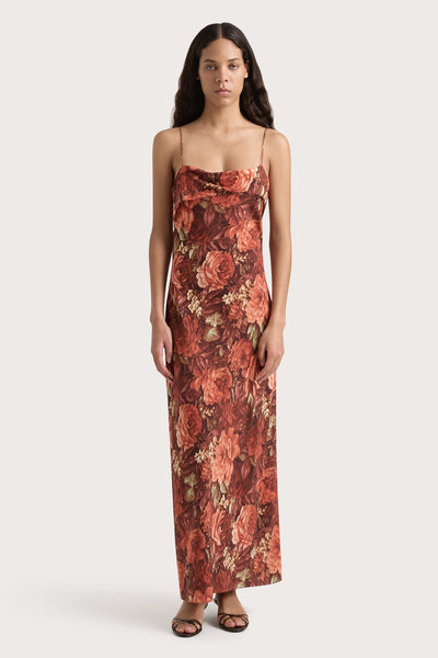 faithfull the brand rosas midi dress Faithfull | Women's Zelie Midi Dress Rose - Final Sale