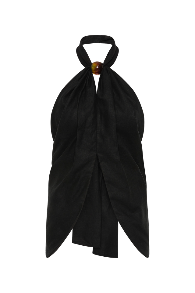 Biba Halter Top Black