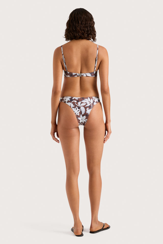 Bebe Bikini Bottom Plumeria