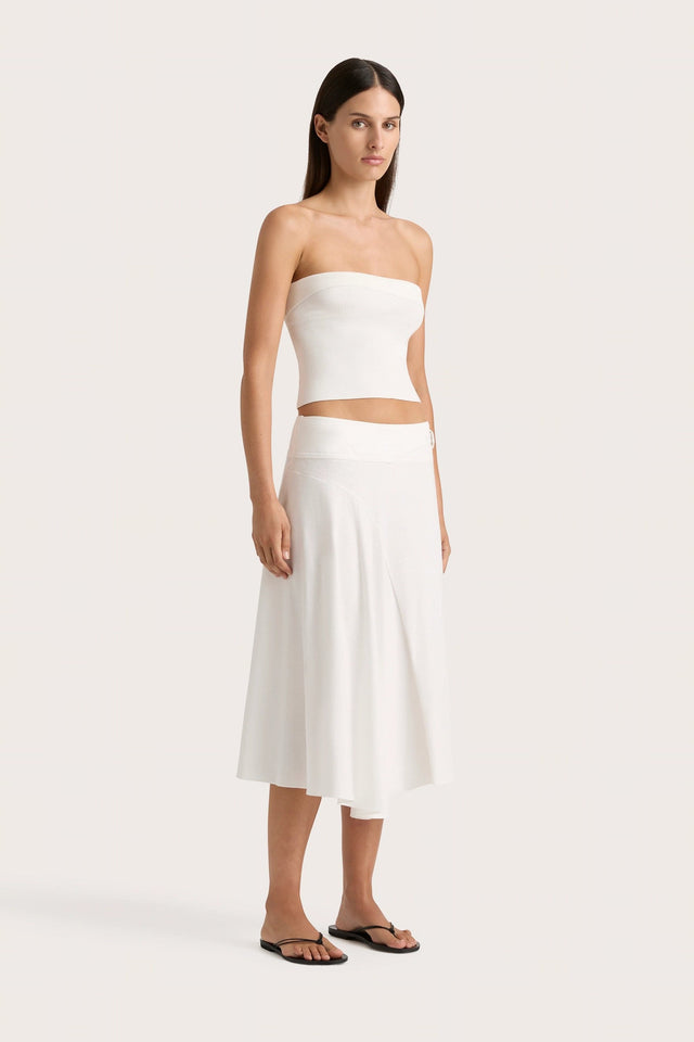 Maceio Skirt White