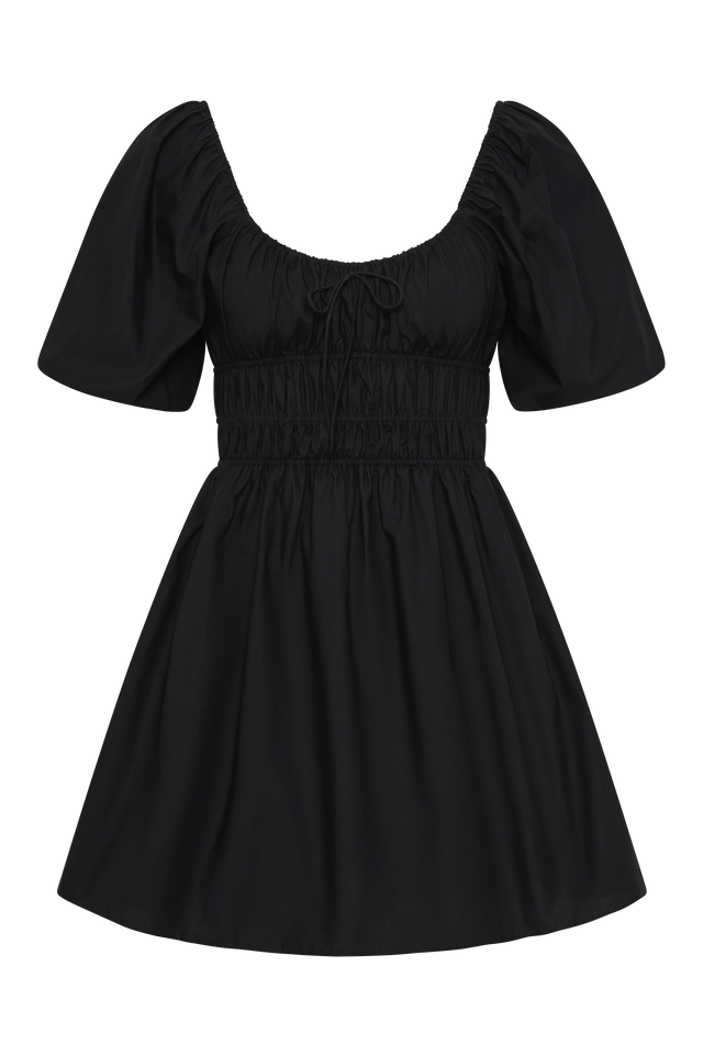 Sophia Mini Dress Black - Faithfull the Brand INT Sophia Mini Dress Black - Faithfull the Brand INT