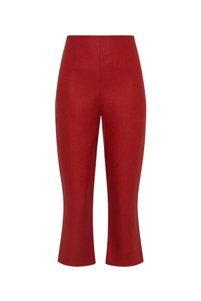 Valeria Capri Pant Chilli