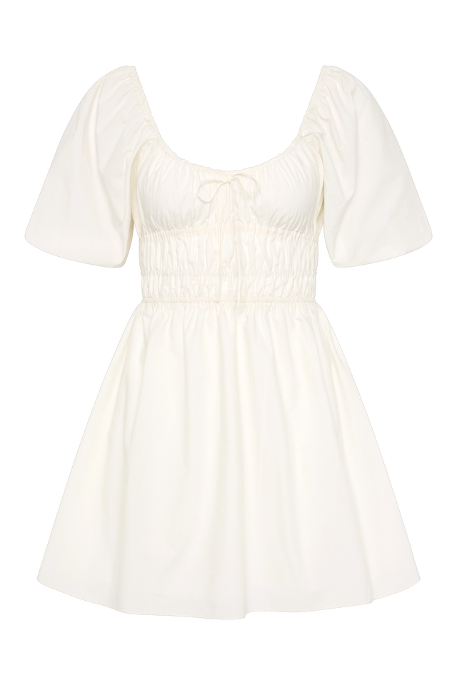 Sophia Mini Dress White - Faithfull the Brand INT Sophia Mini Dress White - Faithfull the Brand INT
