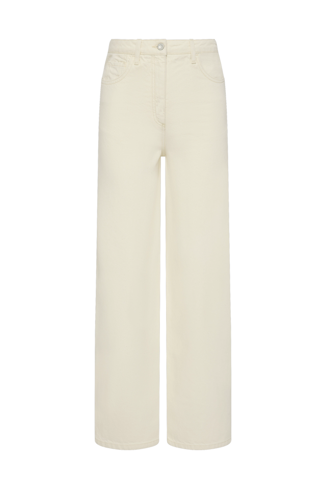 Straight Jean Ecru