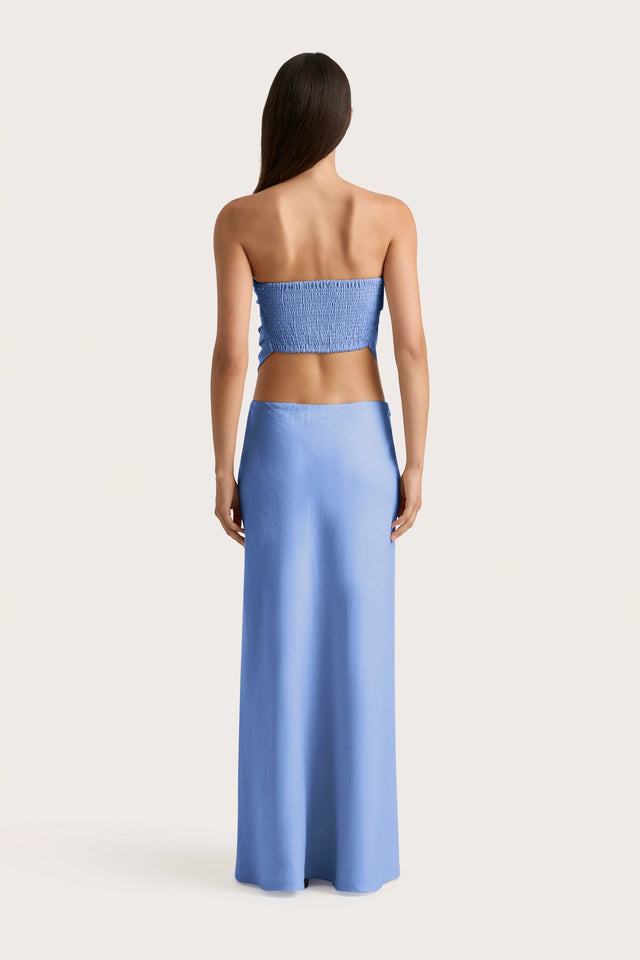 Antibes Maxi Skirt Mid Blue