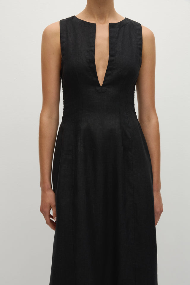 Melia Maxi Dress Black - Faithfull the Brand INT Melia Maxi Dress Black - Faithfull the Brand INT
