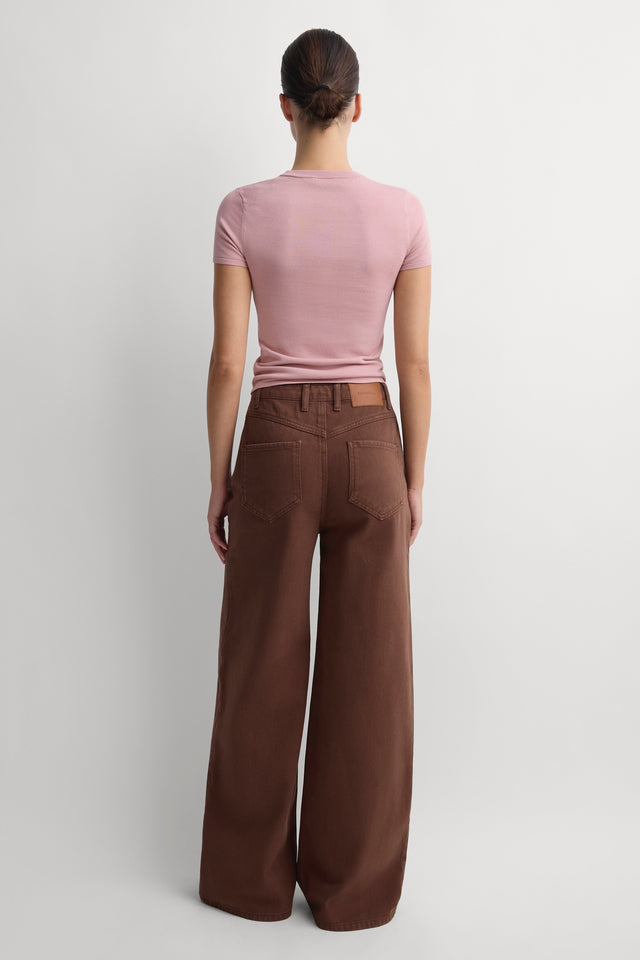 Malia Denim Pant Carob