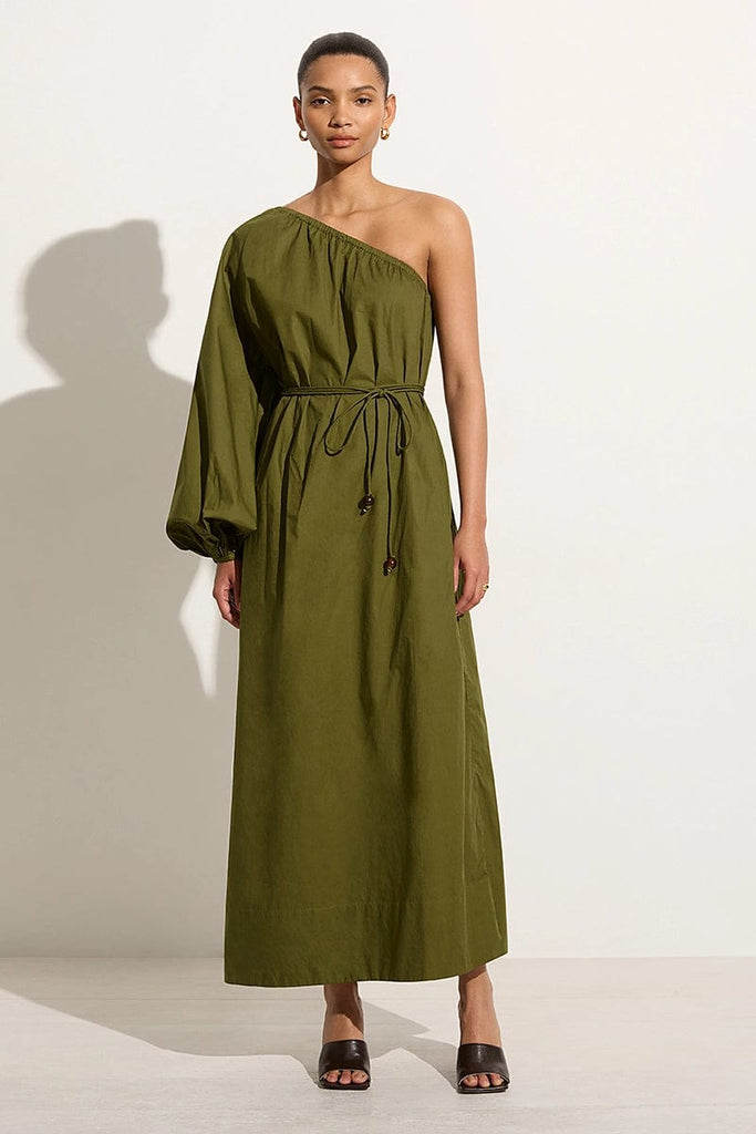 Amorosa Maxi Dress Olive - Faithfull the Brand
