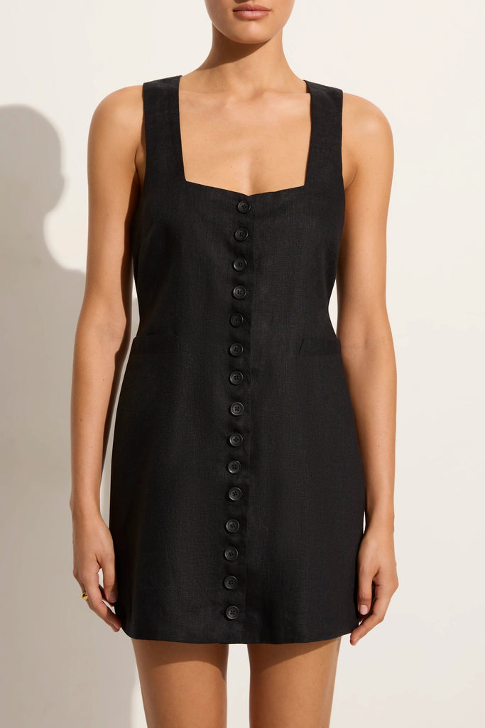 Faithfull the Brand - Lui Mini Dress - Black