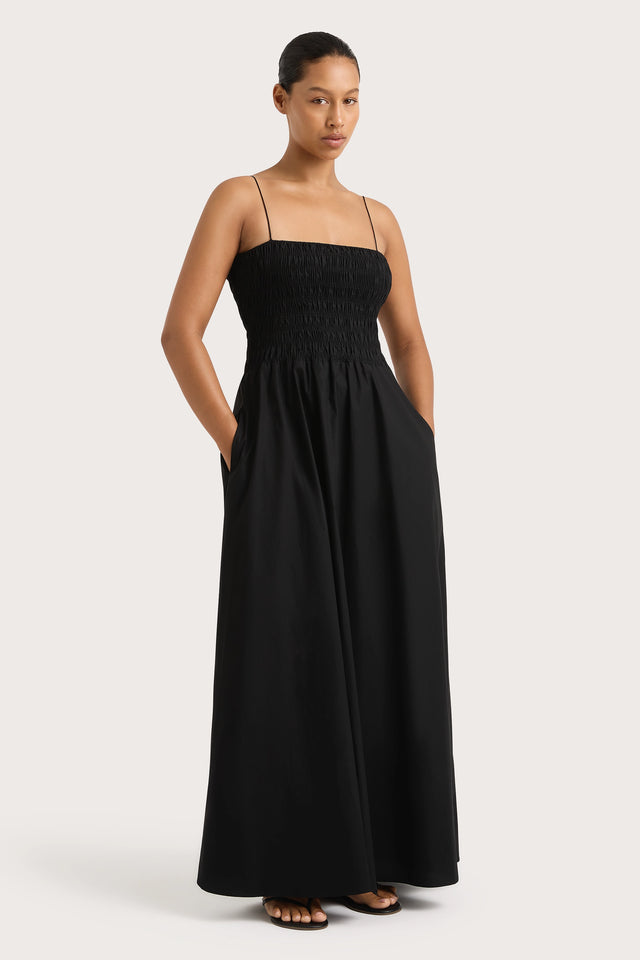 Antoine Maxi Dress Black