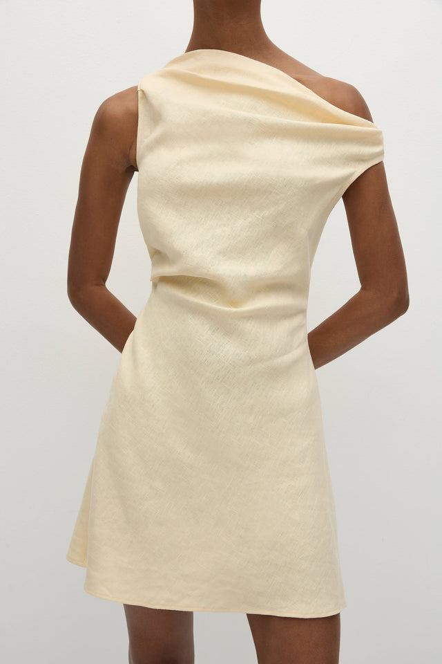 Suis Mini Dress Butter - Final Sale
