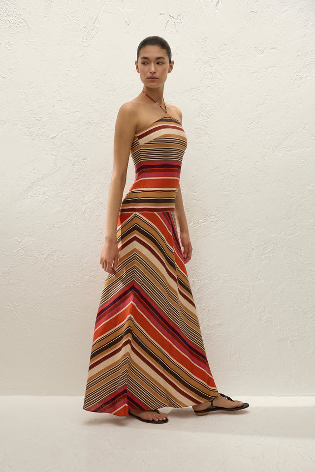 Clara Maxi Dress Murano Amber
