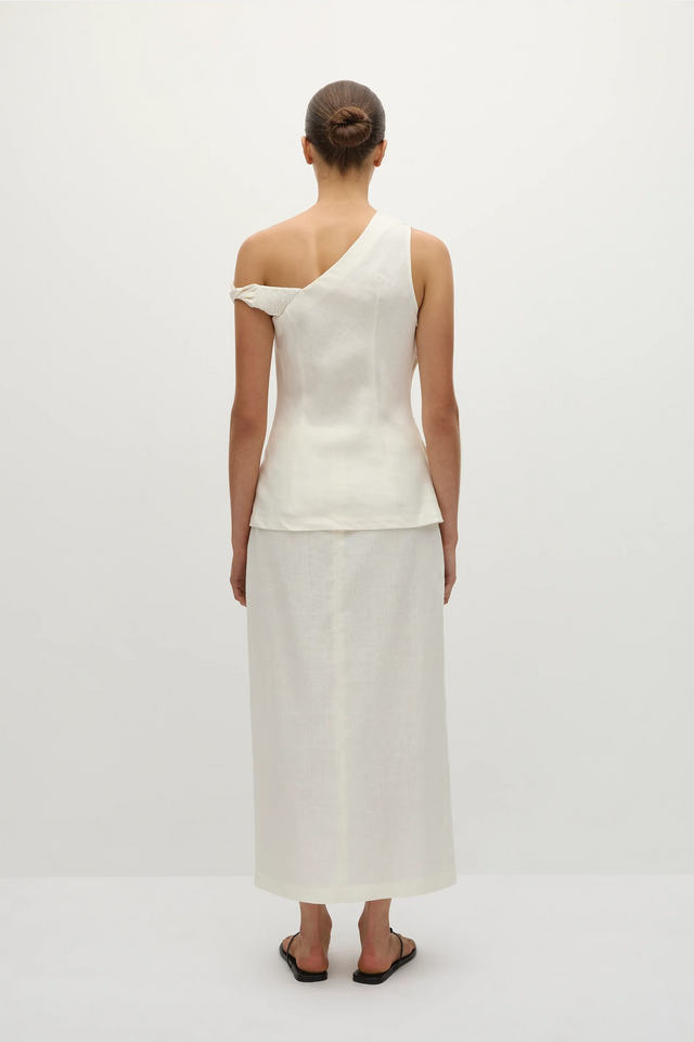 Suis Top White - Final Sale
