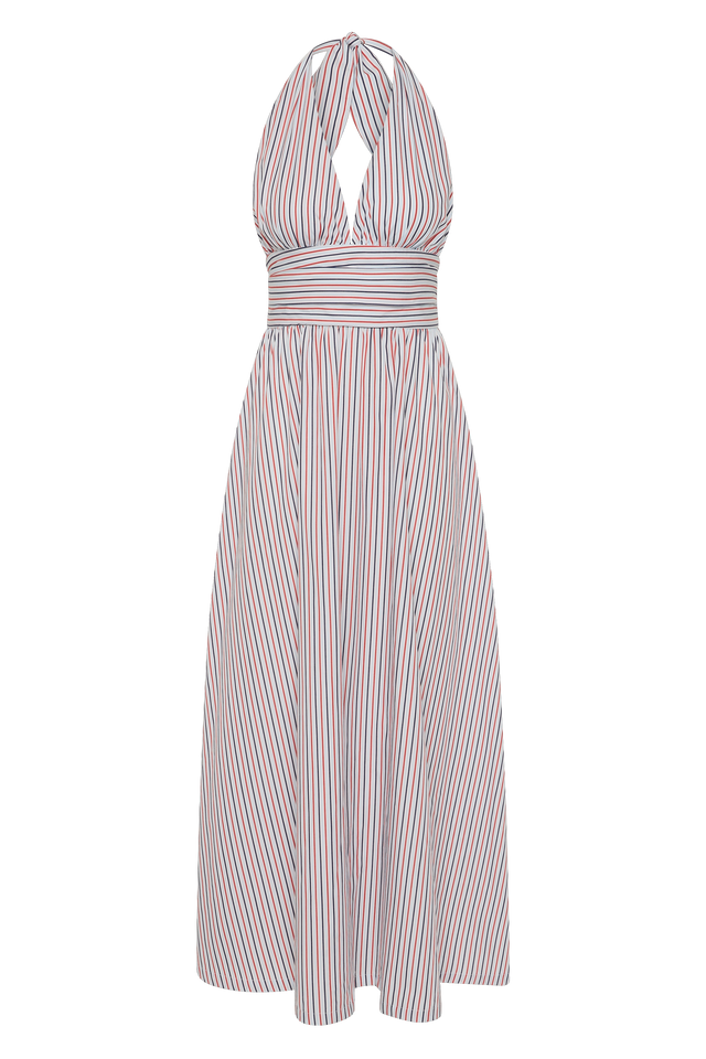 Lido Maxi Dress Venezia Stripe - Faithfull the Brand INT Lido Maxi Dress Venezia Stripe - Faithfull the Brand INT