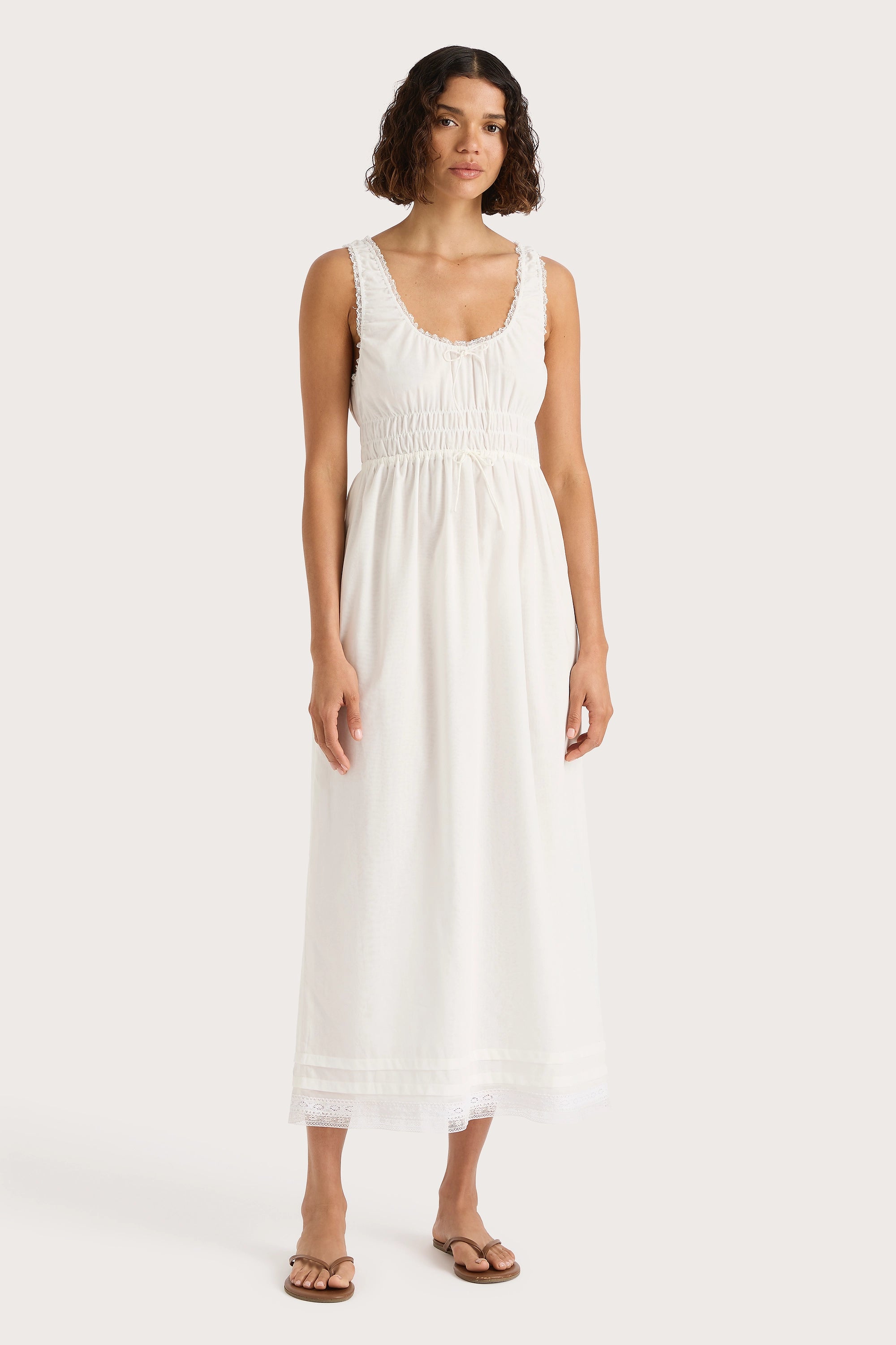 Juliet Dress White Faithfull the Brand INT - Main Image