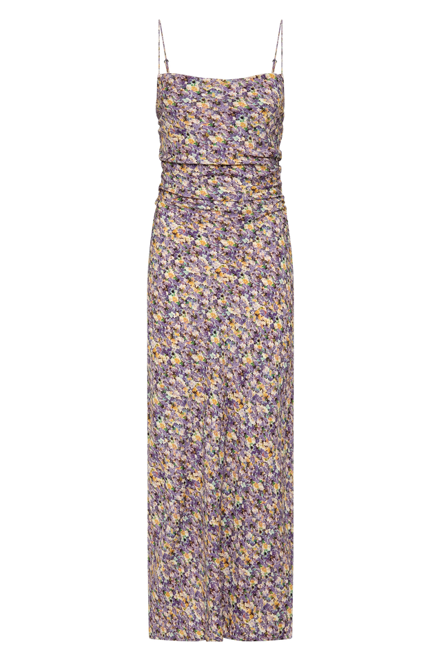 Clara Maxi Dress Valerie Floral Purple