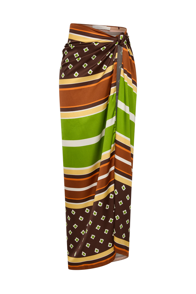 Soleil Waist Scarf Valencia Stripe