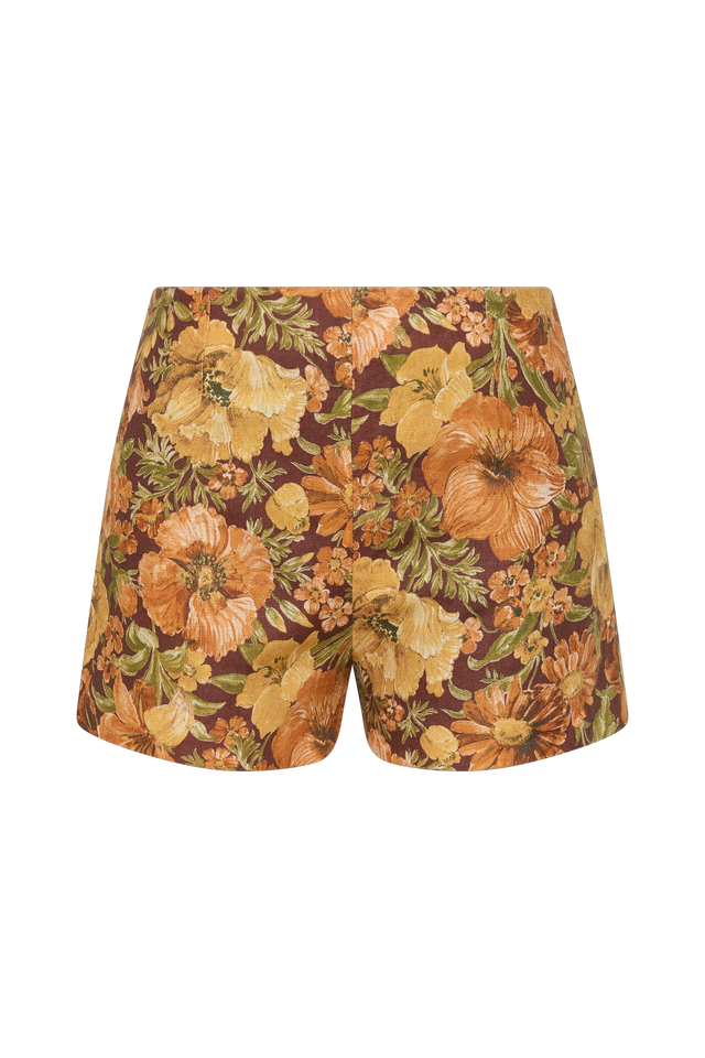 Lila Mini Short Camellia