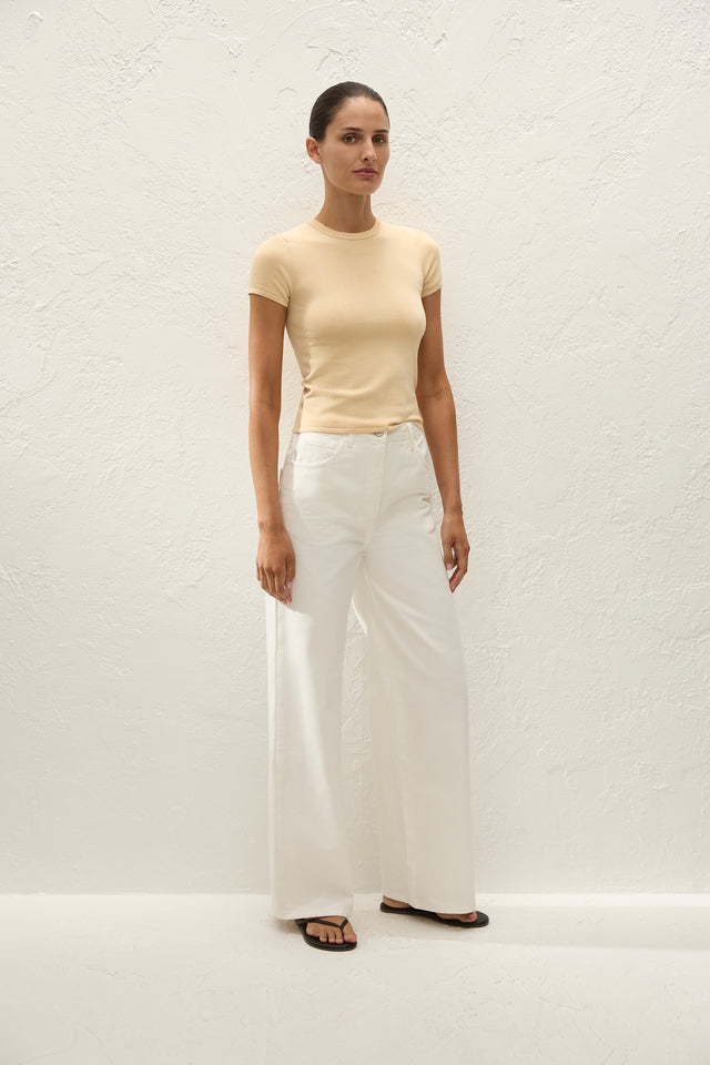 Leandra T-Shirt Butter