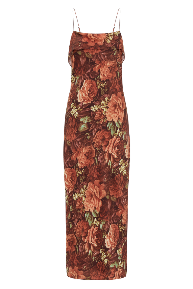 Zelie Midi Dress Rose