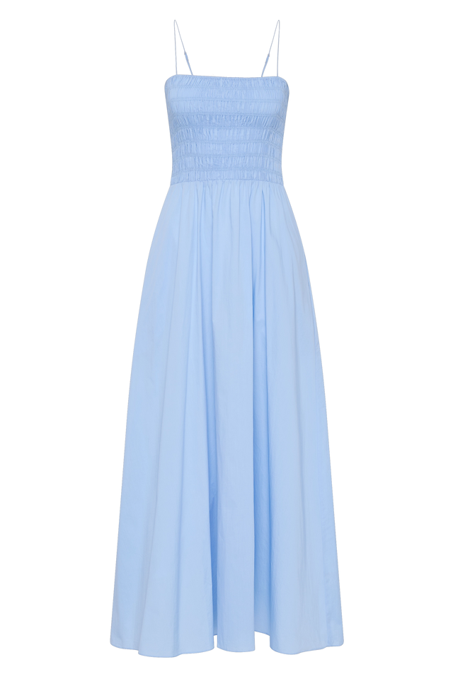 Antoine Maxi Dress Mid Blue