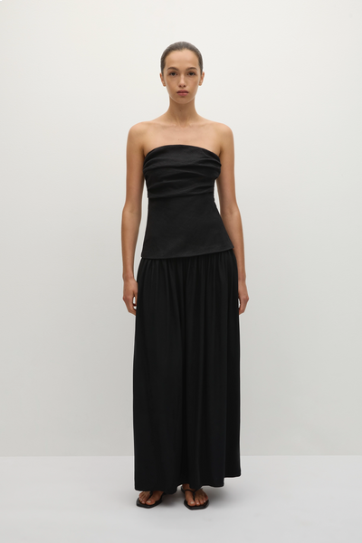 Faithfull | Women's Hedy Maxi Dress Black - Final Sale
