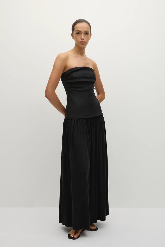 faithfull hedy maxi dress Faithfull - Hedy Maxi Dress Forest