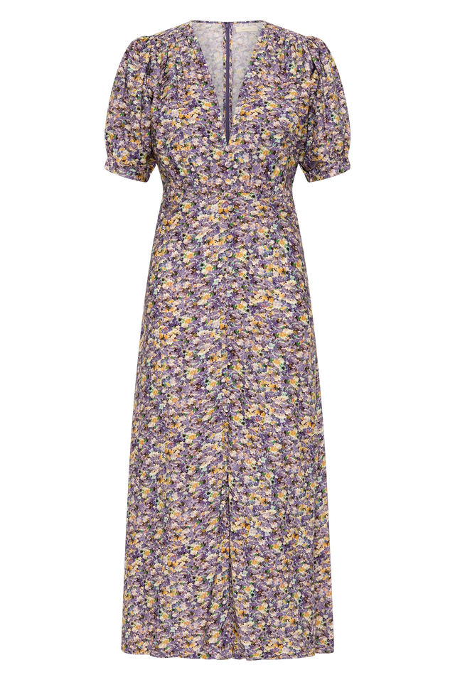 Bellavista Midi Dress Valerie Floral Purple