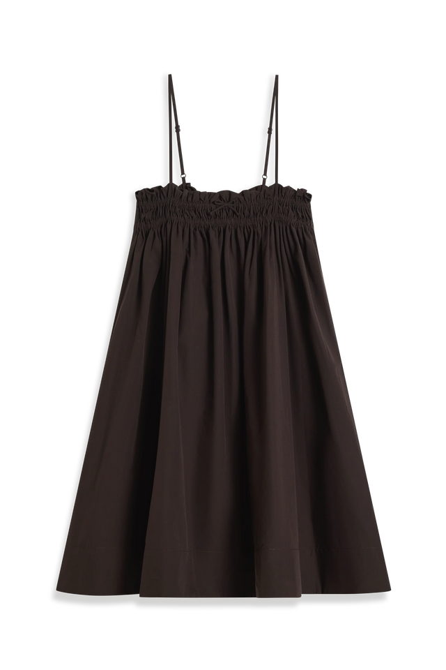Adrianna Mini Dress Carob