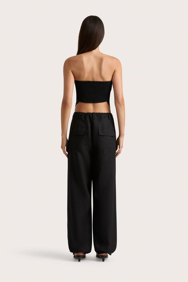 Antibes Strapless Top Black