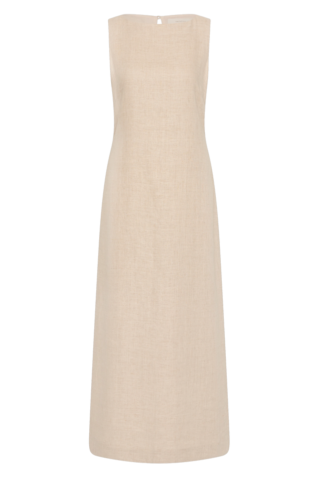 Taylor Midi Dress Natural