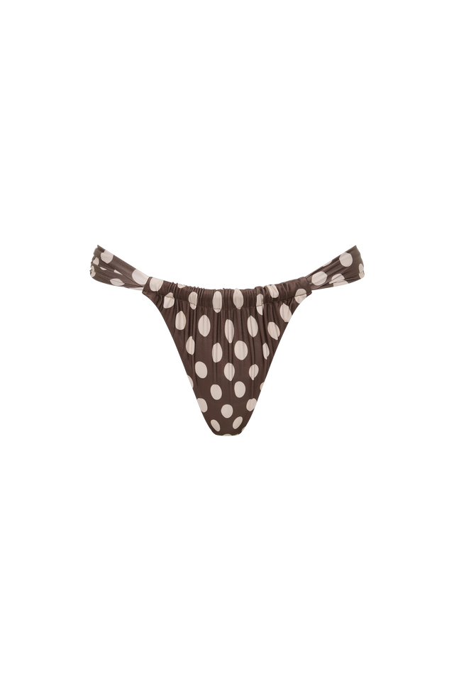 Andez Bikini Bottom Cioccolato Dot