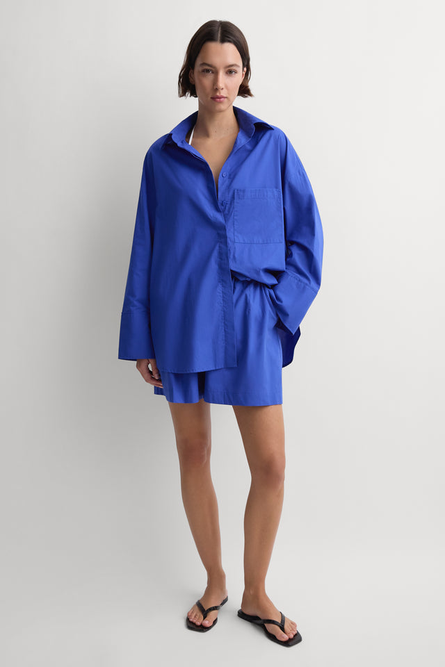 Clemente Shirt Cobalt