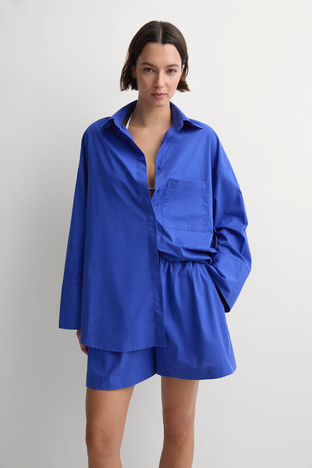 Clemente Shirt Cobalt