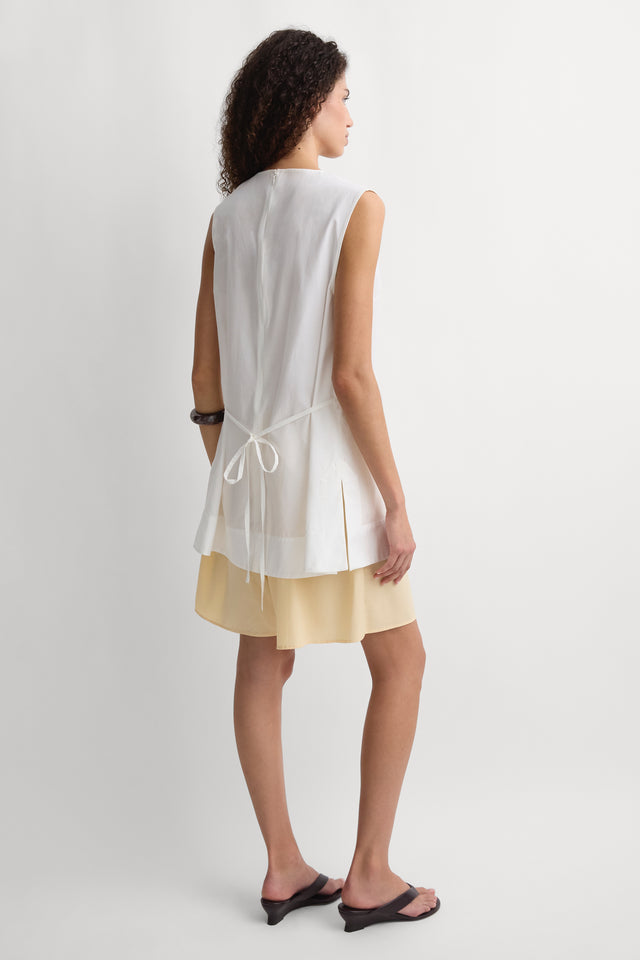 The Tunic Top White