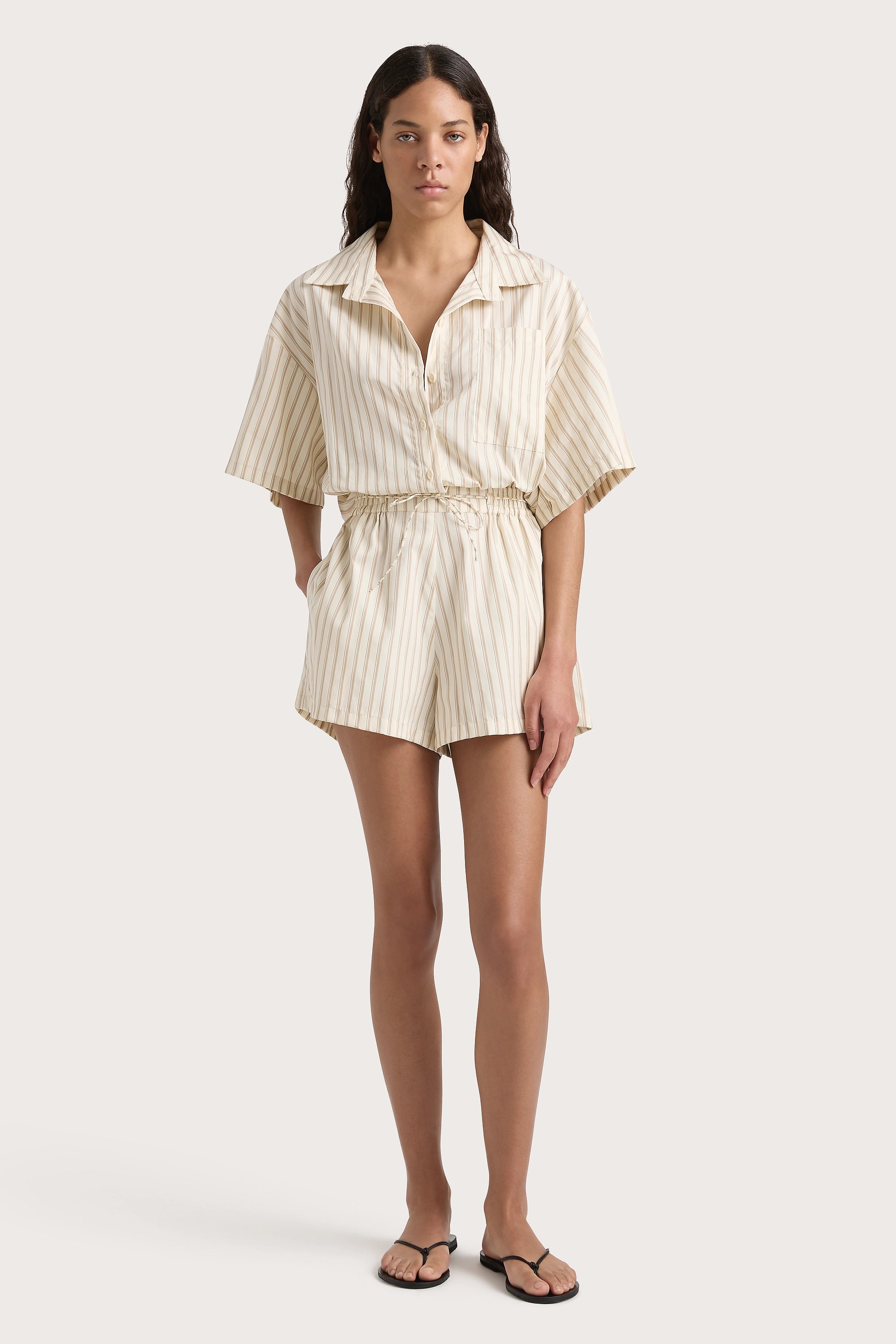 美品misha&puff Layette Pine Tree Playsuit Kids Onesies | One-Pieces For Kids | Misha & Puff