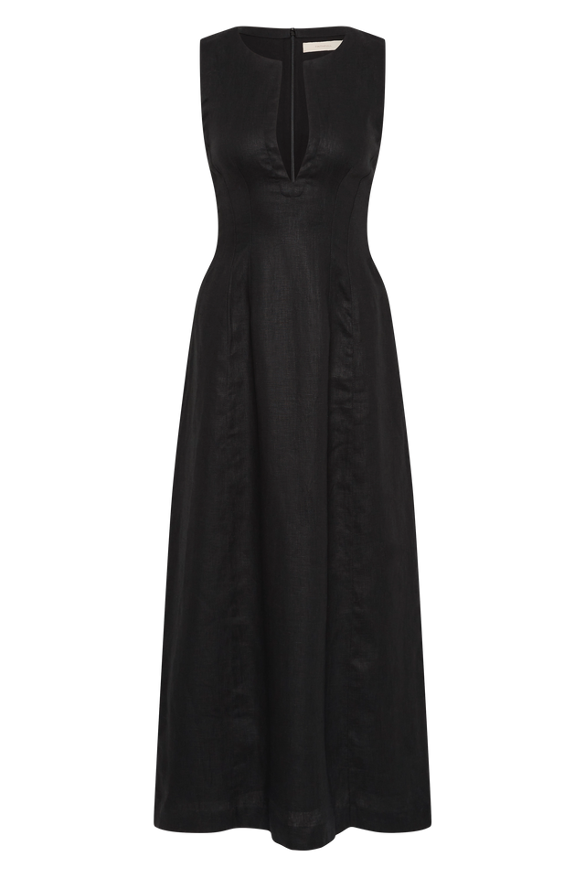 Melia Maxi Dress Black - Faithfull the Brand INT Melia Maxi Dress Black - Faithfull the Brand INT