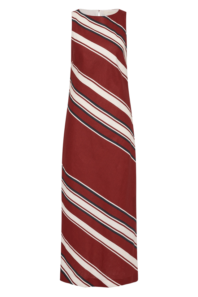Taylor Midi Dress Hydra Stripe