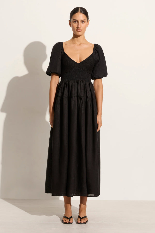 Buy black midi dress online