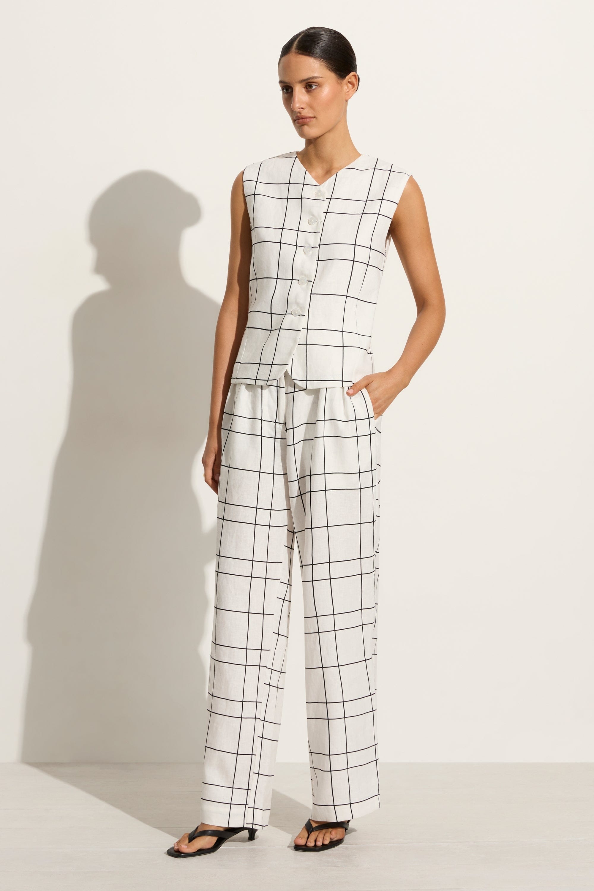 パンツ 6(ROKU)FLANO MIRITARY MOTIF PANTS 6（ロク）の「＜6(ROKU)＞FLANO MIRITARY MOTIF PANTS/パンツ