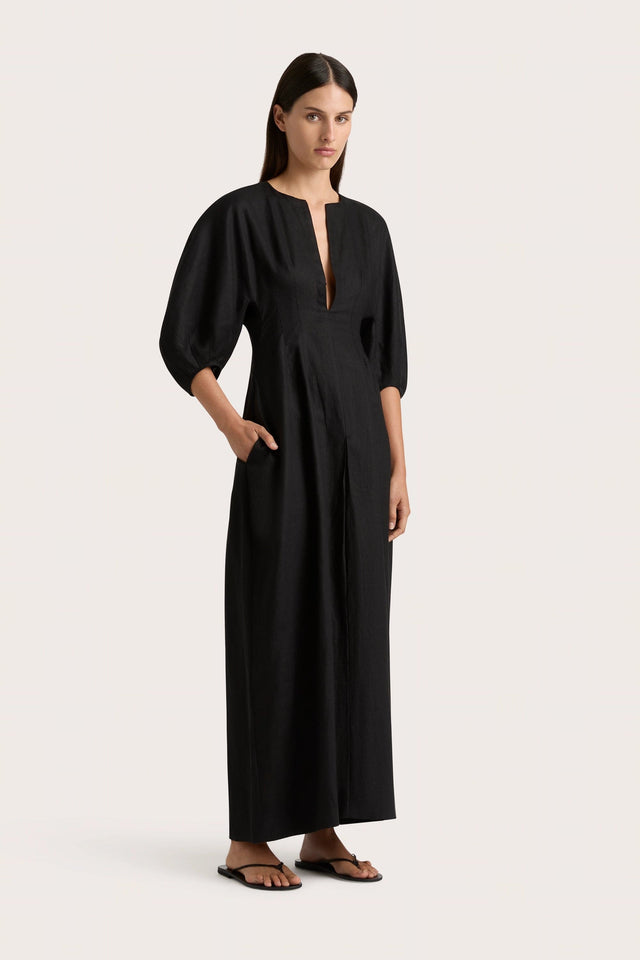 Soleil Maxi Dress Black