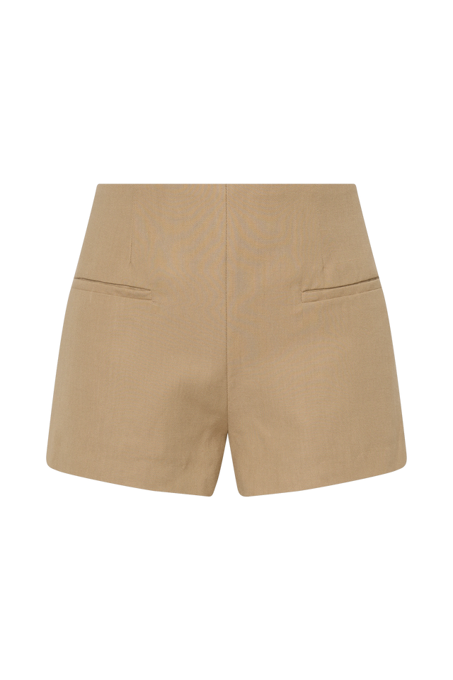 Florine Mini Shorts Caramel