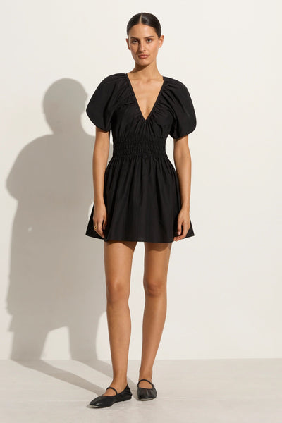 Faithfull The Brand Square Neckline Mini Dress w/ Tags - Black Dresses,  Clothing - WFTBR35848