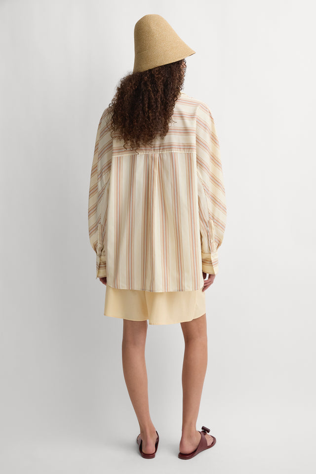 The Stripe Shirt Straw Stripe