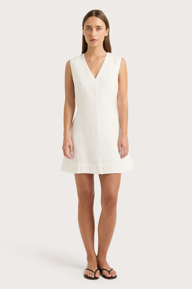 Daiane Mini Dress White