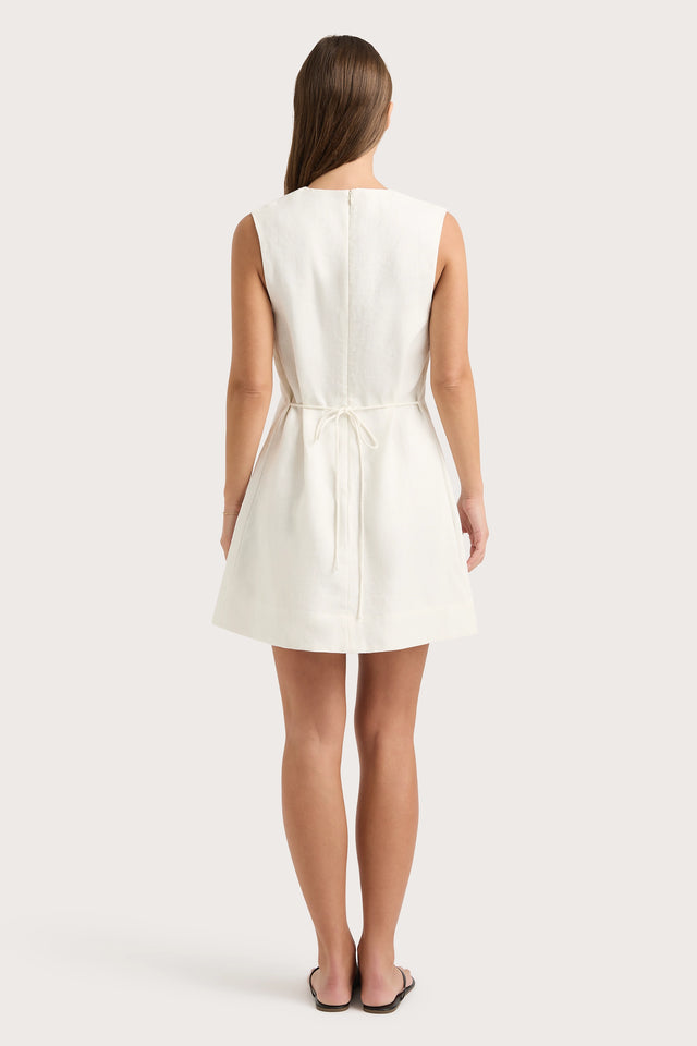 Daiane Mini Dress White