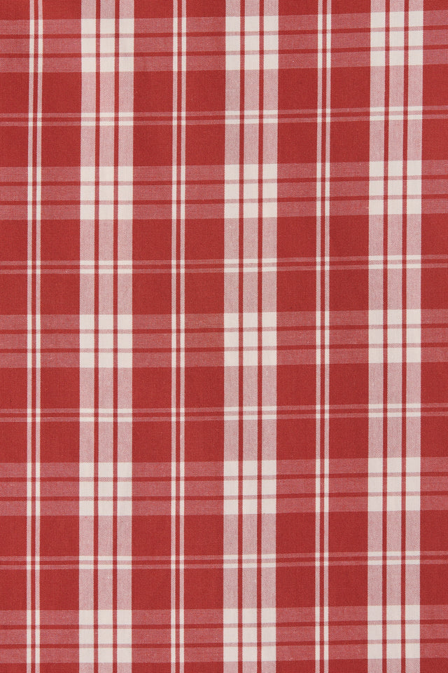 Cales Skirt Ines Check Terra Rosso